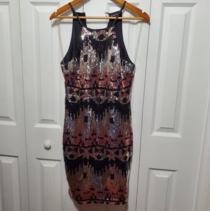 NWOT Sequined tube dress